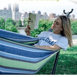 BACKYARD EXPRESSIONS TWO PERSON HAMMOCK NWT